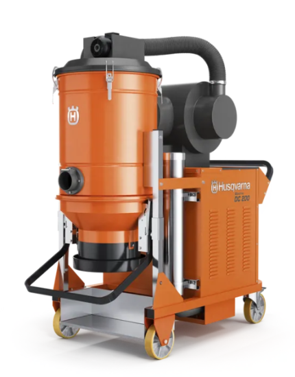 Husqvarna / blastrac dc 200 – staubabscheider für strahlmaschinen