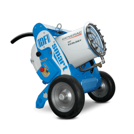 Generac dust fighter df smart elektrischbetriebenes staubbindesystem