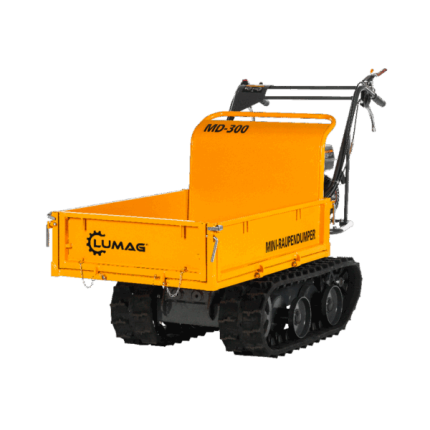 Lumag md300 minidumper mit frontkipp-plattform 300 kg zuladung